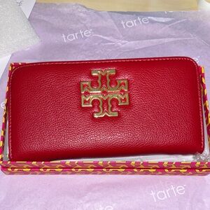 Tory Burch Vibrant Red Wallet